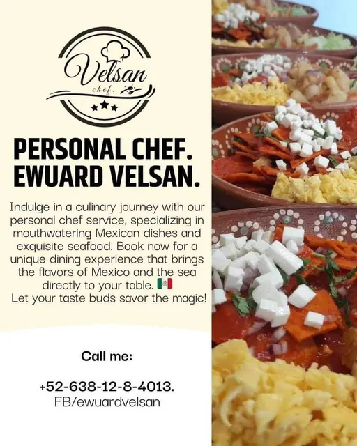 Personal Chef — Ewuard Velsan