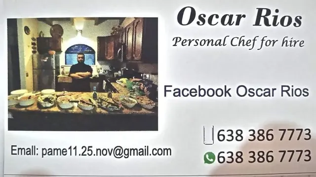 Personal Chef — Oscar Rios