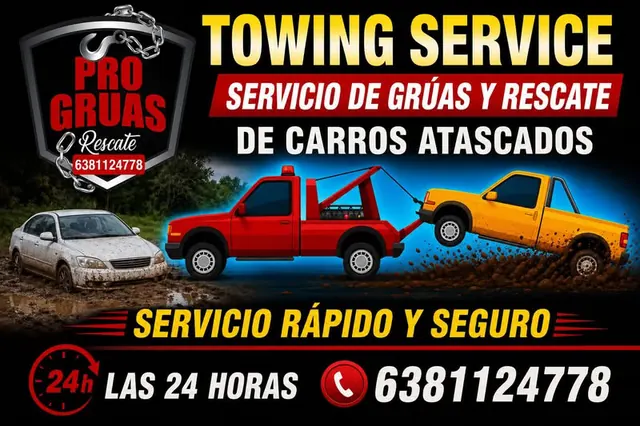 Pro Grúas Rescate — Towing Service
